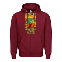 Burgundy don't jesus done it that way western skeleton  12 oz can cooler  (slim Zipper Hoodie - Artiststas