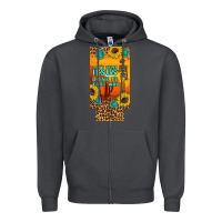 Smoke don't jesus done it that way western skeleton  12 oz can cooler  (slim Zipper Hoodie - Artiststas