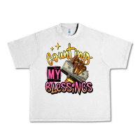 Lunar Rock counting my blessings afro hands Urban Heavy Tee - RanaPortraitStore