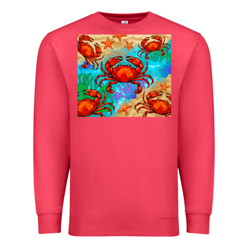 Crab Premium Sweatshirt by BarkalooDesign | Teevron