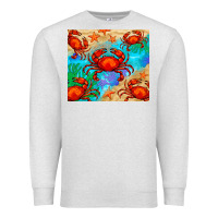 Oatmeal Heather crab Premium Sweatshirt - BarkalooDesign