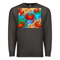 Smoke crab Premium Sweatshirt - BarkalooDesign