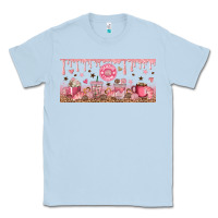 Dusty Blue Cafecito y Chisme Classic Tee - TumblerDesignByShophia
