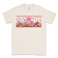 Natural Cafecito y Chisme Classic Tee - TumblerDesignByShophia
