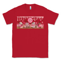Red Cafecito y Chisme Classic Tee - TumblerDesignByShophia