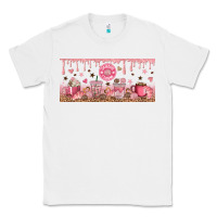 White Cafecito y Chisme Classic Tee - TumblerDesignByShophia