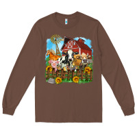Chestnut farm life olivia Long Sleeve Tee - OliviaCreatesArt
