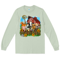 Matcha farm life olivia Long Sleeve Tee - OliviaCreatesArt