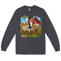 Smoke farm life olivia Long Sleeve Tee - OliviaCreatesArt