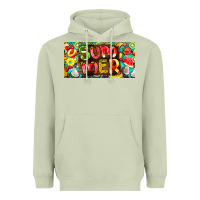 Matcha summer with fruits license plate Heavyweight Hoodie - BarkalooDesign