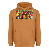 Meerkat summer with fruits license plate Heavyweight Hoodie - BarkalooDesign