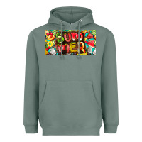 Sage summer with fruits license plate Heavyweight Hoodie - BarkalooDesign