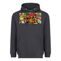 Smoke summer with fruits license plate Heavyweight Hoodie - BarkalooDesign