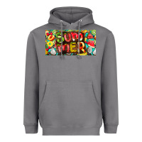 Storm summer with fruits license plate Heavyweight Hoodie - BarkalooDesign