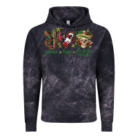 Cloud Black Peace love dia de los muertos Mexico Vintage Hoodie - HowdyJamesFarm