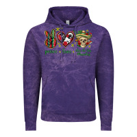 Cloud Purple Peace love dia de los muertos Mexico Vintage Hoodie - HowdyJamesFarm