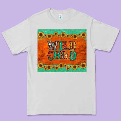 Western Wild Child Premium Tee Designed By Jasminsmagicworld