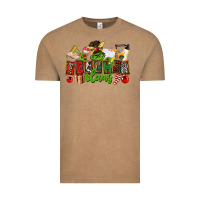 Vintage Coffee teacher claus christmas Vintage Tee - CowGirlArtShop