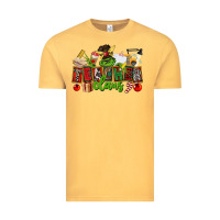 Vintage Mustard teacher claus christmas Vintage Tee - CowGirlArtShop