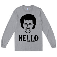 Heather Grey Lionel Richie  It's Me Long Sleeve Tee - longCreatives
