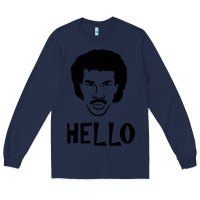 Navy Lionel Richie  It's Me Long Sleeve Tee - longCreatives