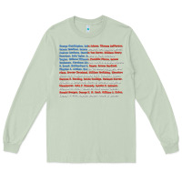 Matcha List of Presidents of the United States, Gift Long Sleeve Tee - longCreatives