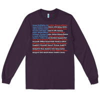 Plum List of Presidents of the United States, Gift Long Sleeve Tee - longCreatives
