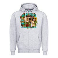 Heather Grey dead tired fueled by coffee Zipper Hoodie - Artiststas