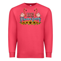 Cardinal be flamezing flamingo Premium Sweatshirt - BarkalooDesign