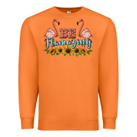 Carrot be flamezing flamingo Premium Sweatshirt - BarkalooDesign