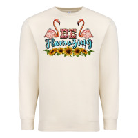 Sandshell be flamezing flamingo Premium Sweatshirt - BarkalooDesign