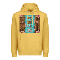 Antique Gold Western Mama Pink Roses Mother's Day Premium Hoodie - LillyAllenDesigns