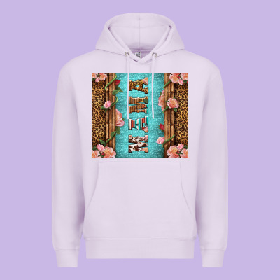 Western Mama Pink Roses Mother's Day Premium Hoodie Designed By Lillyallendesigns