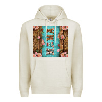 Oatmeal Heather Western Mama Pink Roses Mother's Day Premium Hoodie - LillyAllenDesigns