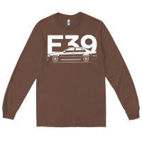 Chestnut E39 5 Series  Car Silhouette Long Sleeve Tee - longCreatives