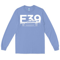 Colony Blue E39 5 Series  Car Silhouette Long Sleeve Tee - longCreatives