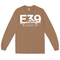 Toasted Coconut E39 5 Series  Car Silhouette Long Sleeve Tee - longCreatives