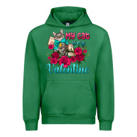 Emerald my cat is my valentine Urban Hoodie - AdoDesignShop