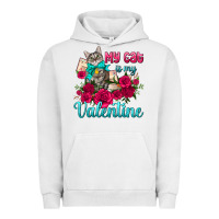 Pigment Lunar Rock my cat is my valentine Urban Hoodie - AdoDesignShop