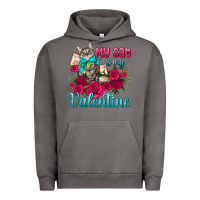 Pigment Tornado my cat is my valentine Urban Hoodie - AdoDesignShop