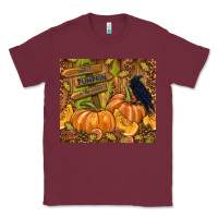 Burgundy cutest pumpkin in the patch Classic Tee - TumblerDesignByShophia