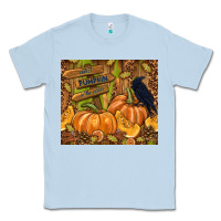 Dusty Blue cutest pumpkin in the patch Classic Tee - TumblerDesignByShophia