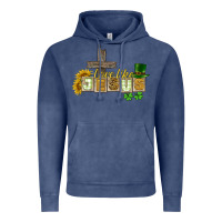 Vintage Denim Love like Jesus St. Patrick's Vintage Hoodie - CowGirlArtShop