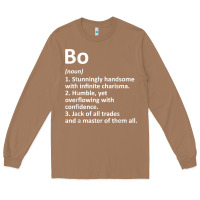 Toasted Coconut BO Definition Personalized Name Funny Birthday Gift Idea Long Sleeve Tee - longCreatives