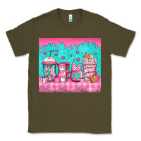 Army Green pink christmas coffee Classic Tee - Jasminsmagicworld