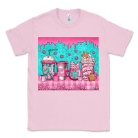 Bubblegum Pink pink christmas coffee Classic Tee - Jasminsmagicworld