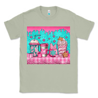 Matcha pink christmas coffee Classic Tee - Jasminsmagicworld