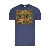 Vintage Denim camo leopard and glitter tumbler Vintage Tee - Jasminsmagicworld