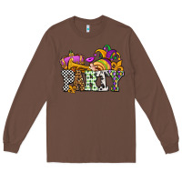 Chestnut mardi gras  party olivia Long Sleeve Tee - OliviaCreatesArt