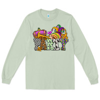 Matcha mardi gras  party olivia Long Sleeve Tee - OliviaCreatesArt